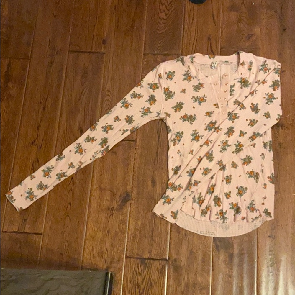 Free People One of the Girls Shirt